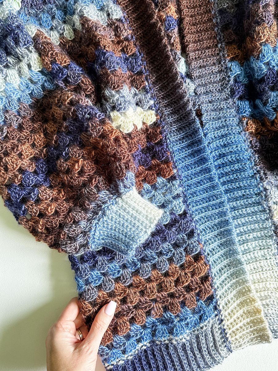 Granny Pop Cardigan Crochet Pattern product image (3)