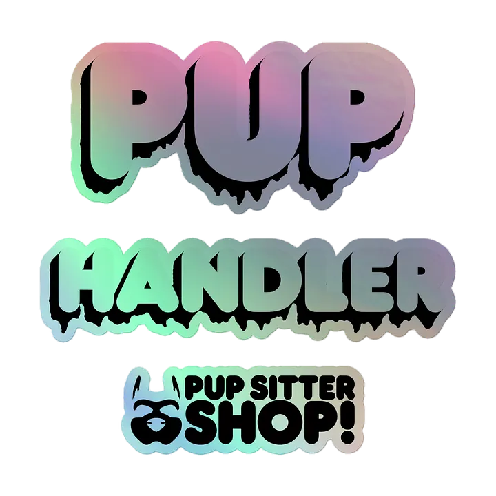 Identity Sticker - Pup and Handler product image (1)