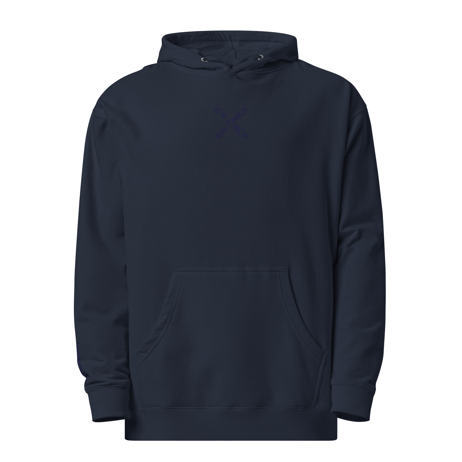 The Lives On HIGH | YTG STEALTH | UNISEX Hoodie | Classic Navy product image (1)