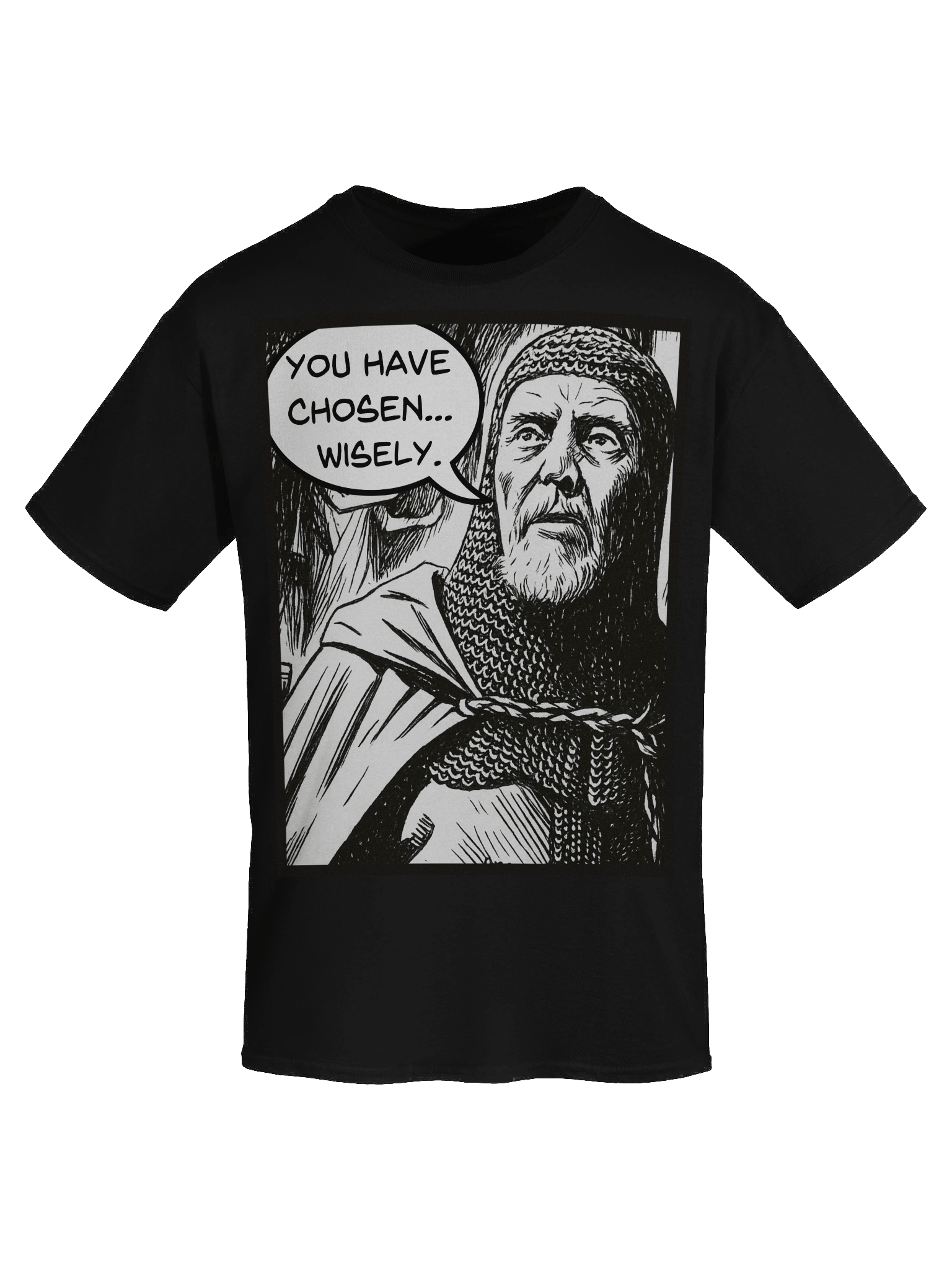 Indiana Jones inspired You Have Chosen... Wisely Scene Tee product image (77)