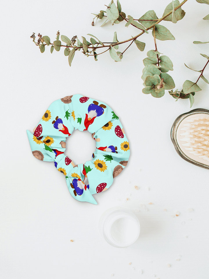 Gardening with my Gnomies Pattern Scrunchie product image (1)