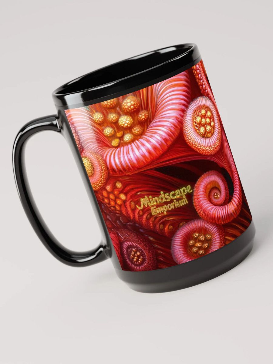 Organic Crimson Glossy Mug product image (4)