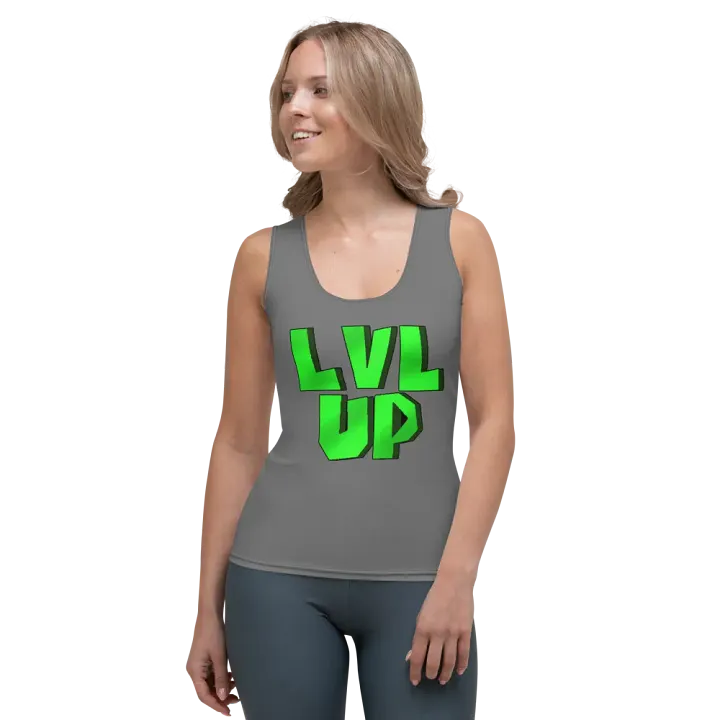 LVL UP Grey Tank Top product image (1)