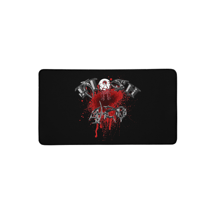 BLOODSPLAT 420 LOGO DESK MAT product image (2)