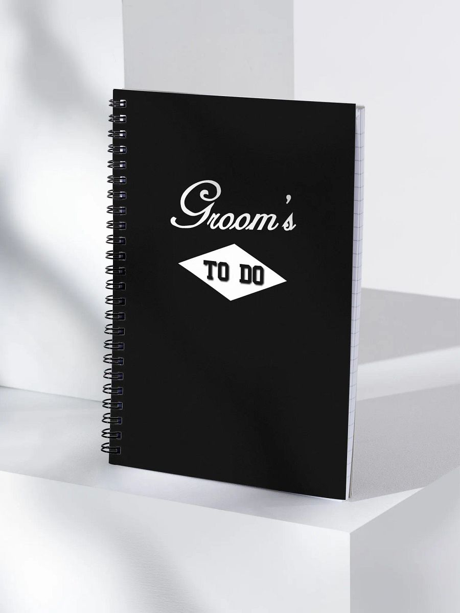 Groom's To Do Journal product image (4)