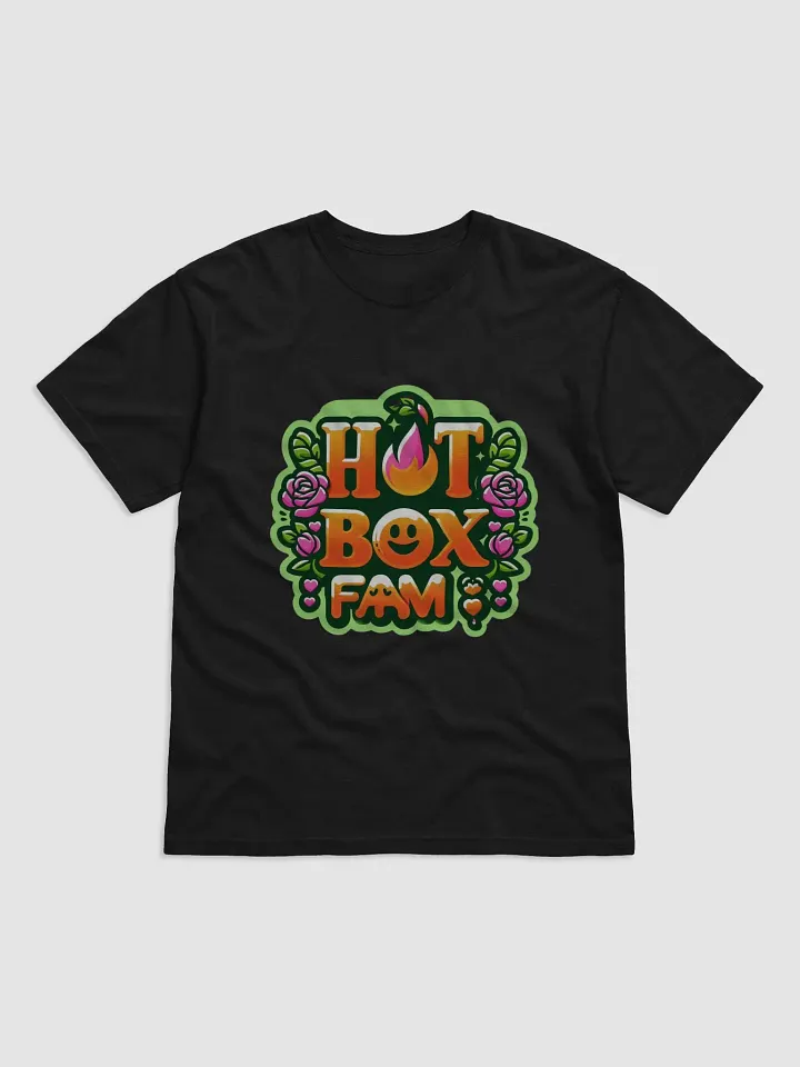 HOT BOX FAM ORANGE ROSE TEE product image (3)