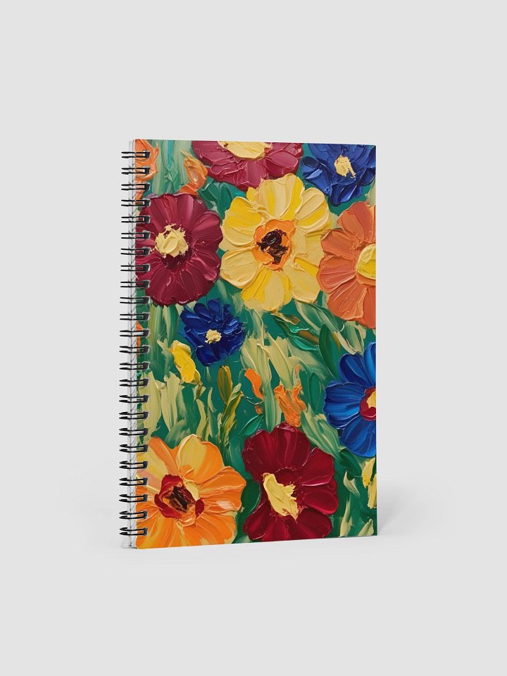 Peggy Spiral Dotted Notebook product image (1)