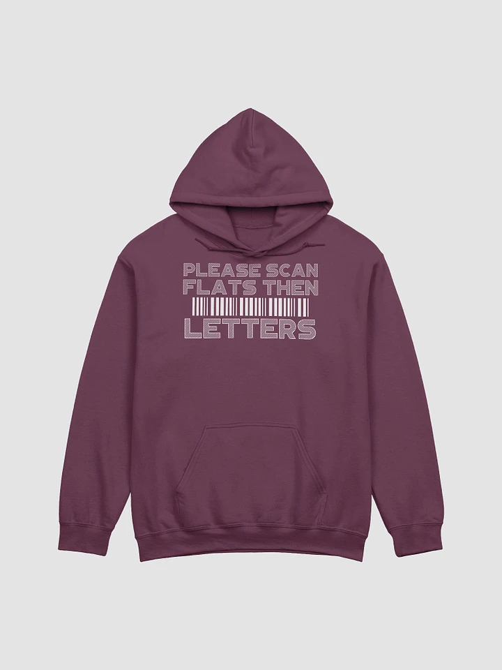Please scan flats then letter UNISEX hoodie product image (8)