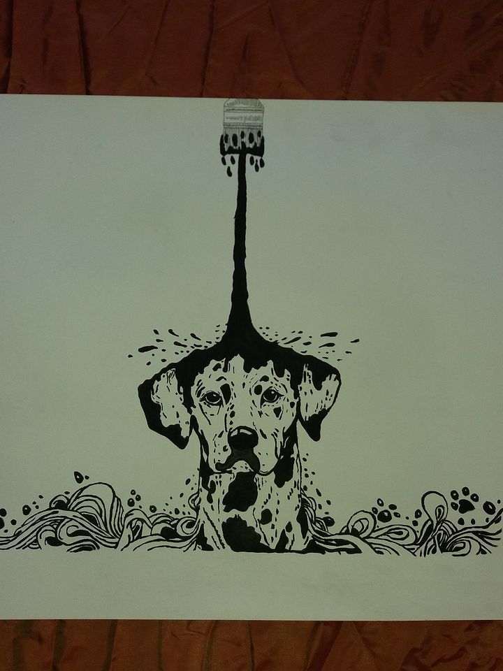 bemalter Hund product image (1)