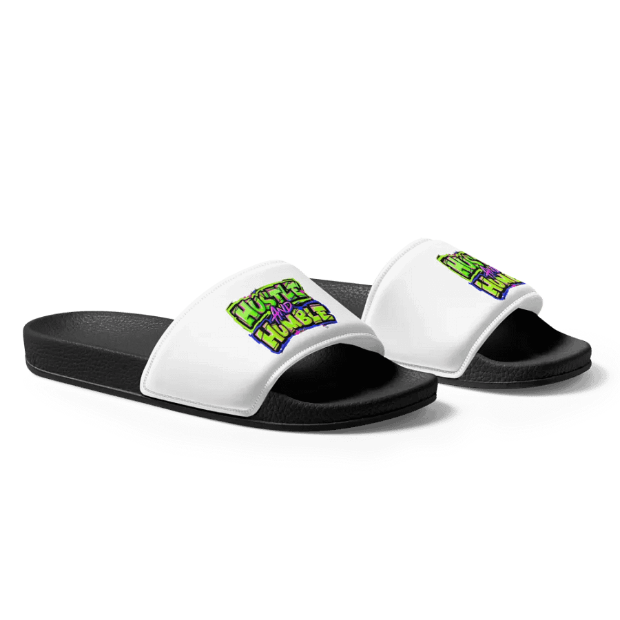 Odd Sox, Slide, Slip On Sandal Hustle & Humble, Soft, Comfortable, Unisex product image (4)