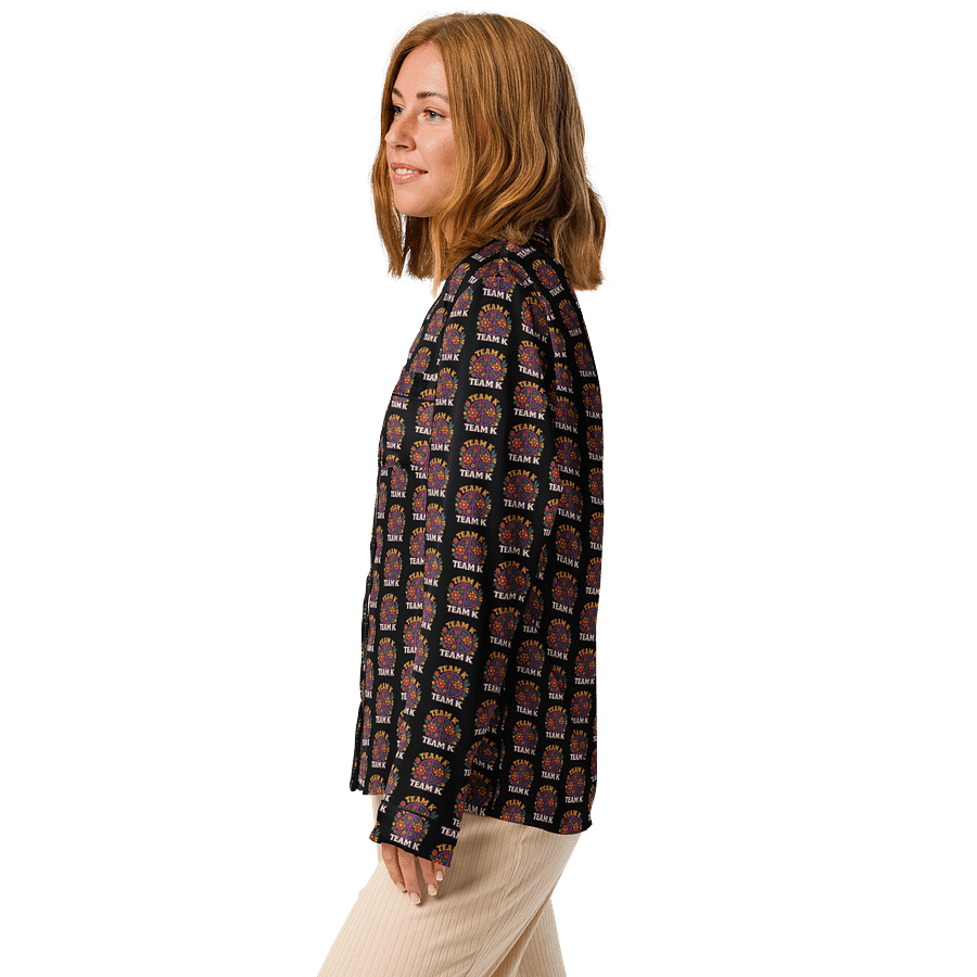 Team K 1960's Women's Long Sleeve Pajama Top product image (4)