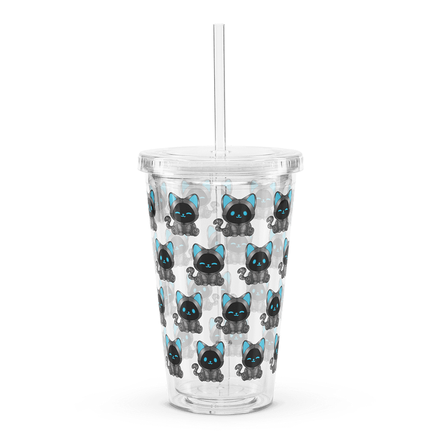 PalBot 16 oz Plastic Tumbler (Blue) product image (1)