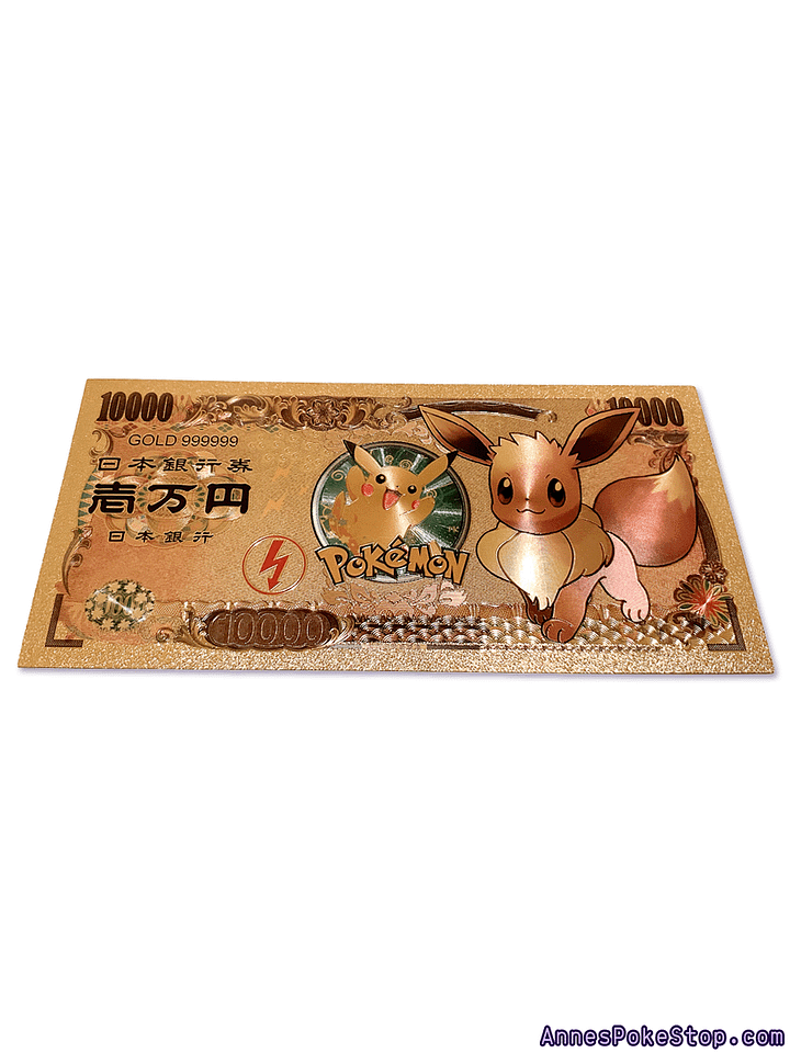 24k Banknote Collectable - Eeveelutions product image (1)
