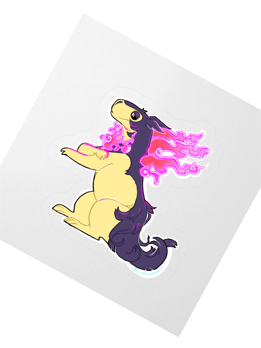 Capybara Hisuian Typhlosion 🔥 Sticker product image (4)