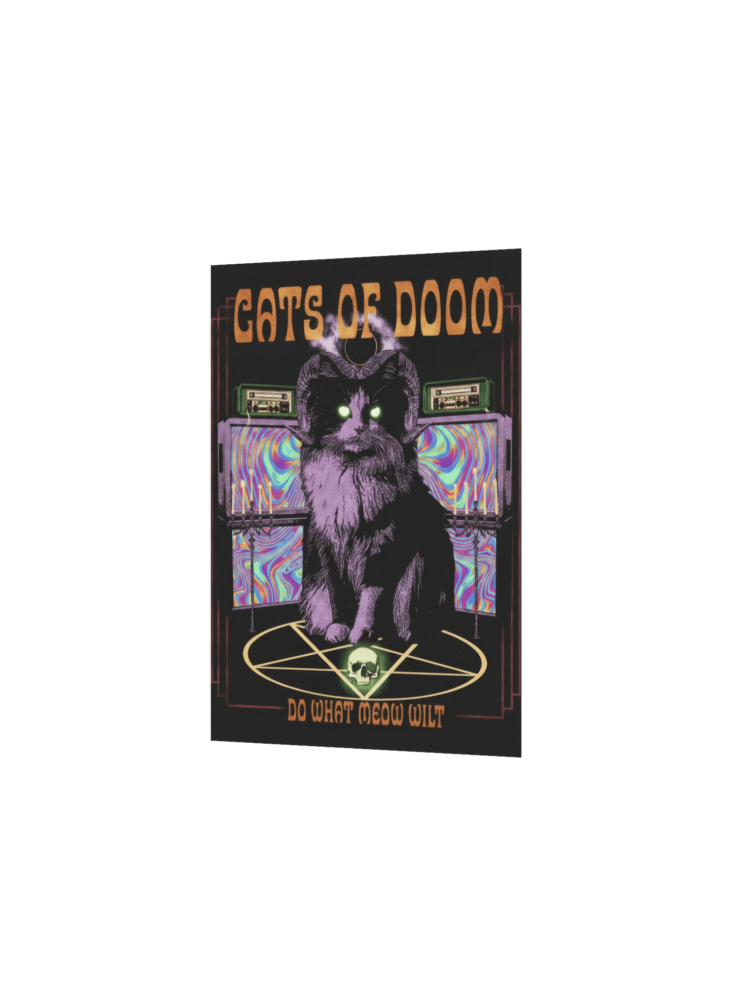 CATS OF DOOM PSYCHO POSTER product image (12)
