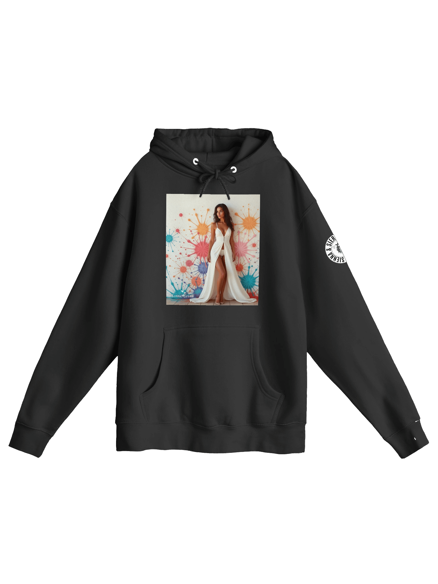 Boho Splash Hoodie – Glam Street Art Vibe product image (2)