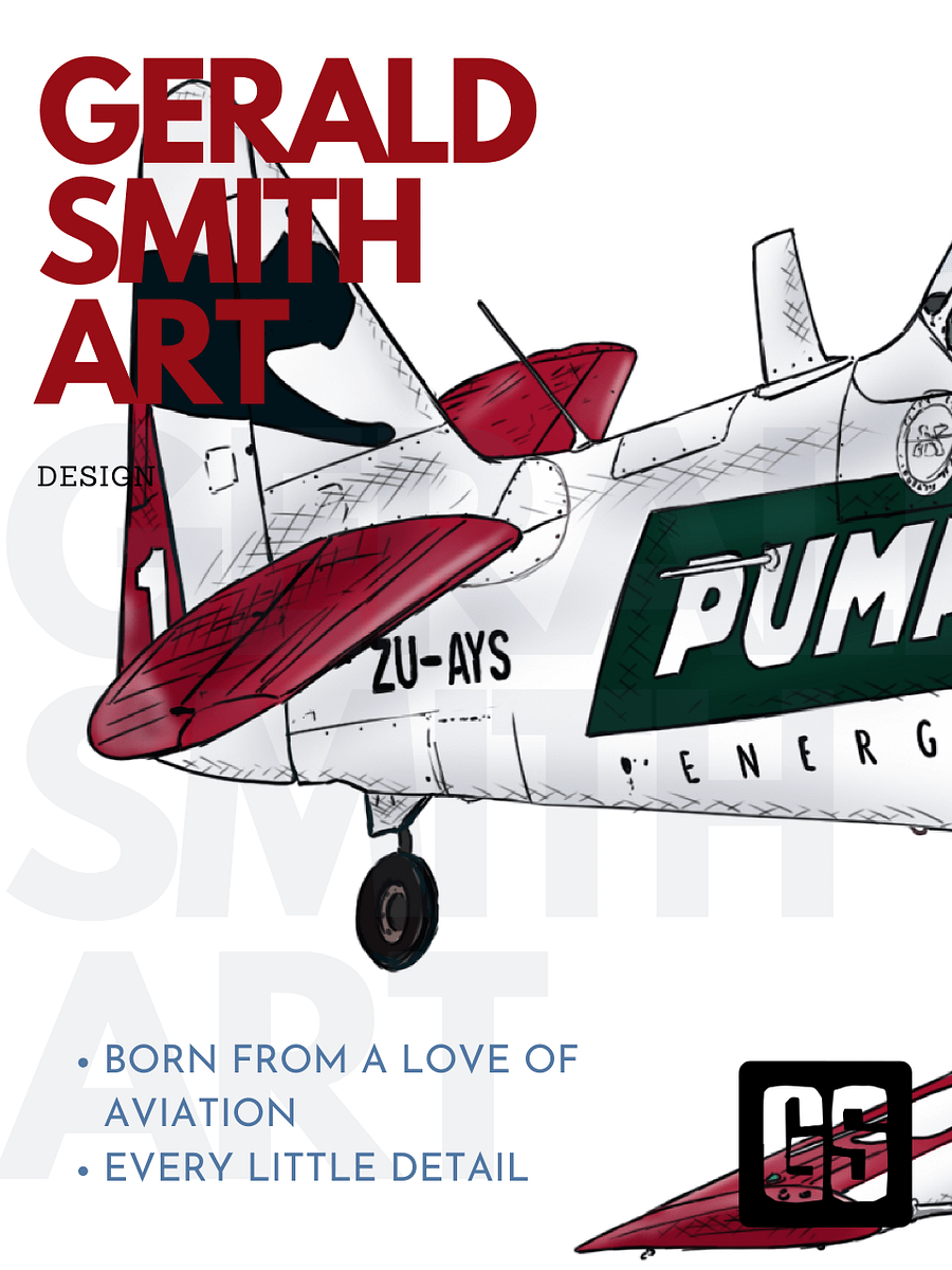 Aerobatic T-6 Harvard No 1 Aviation Art Gift Printable Wall Art product image (4)