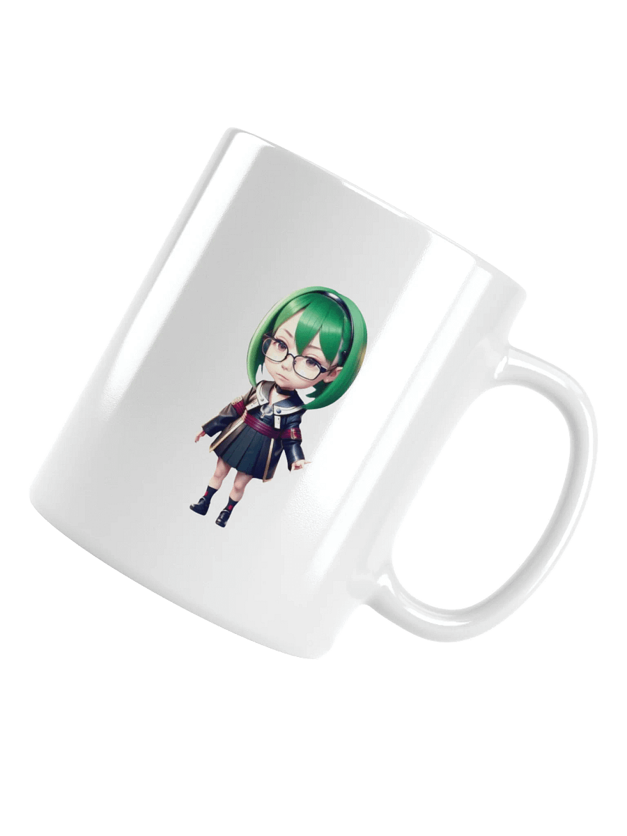 (Green CHIBI) K White Mug product image (4)