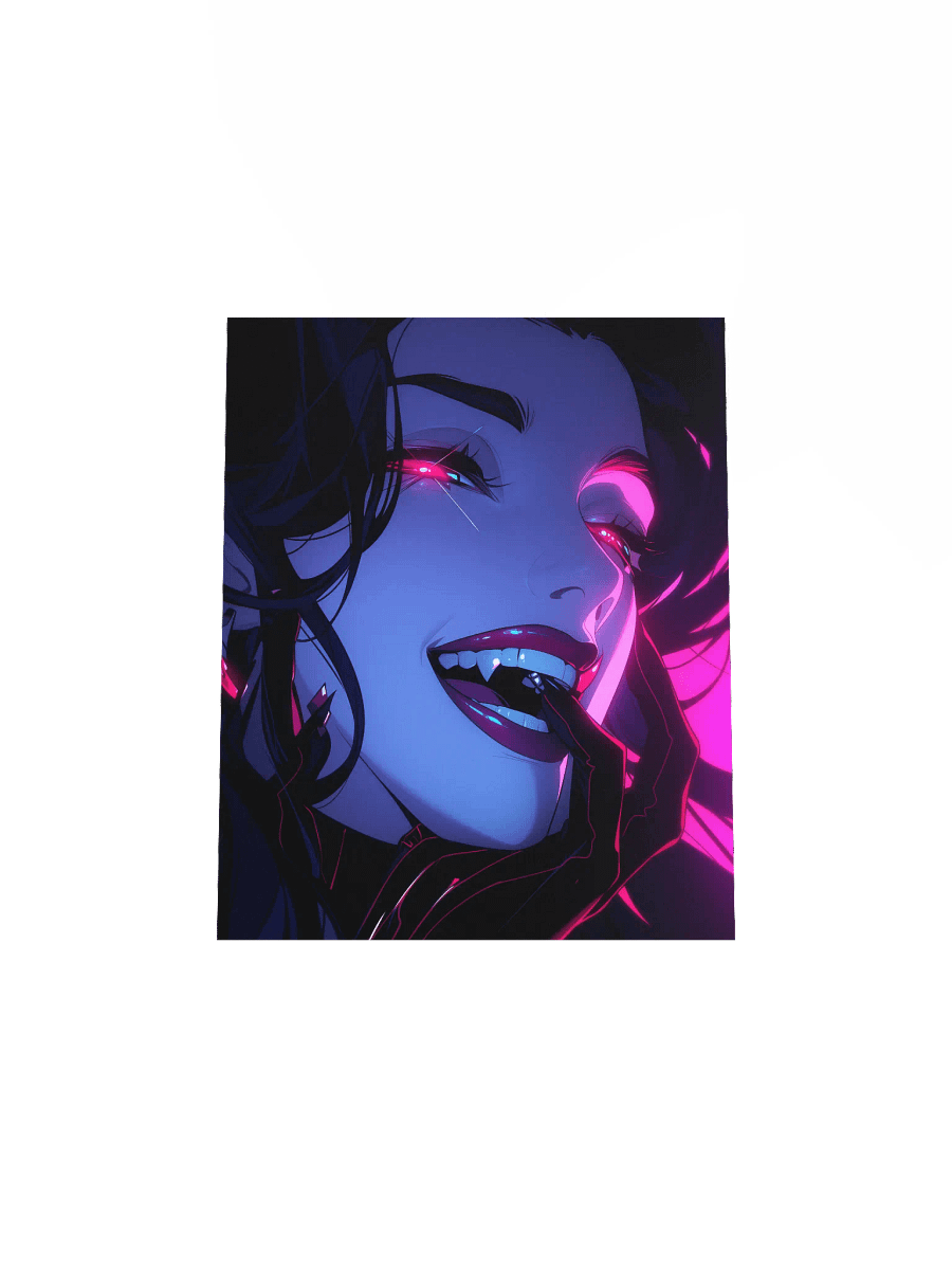 Neon Bliss Matte Poster product image (23)
