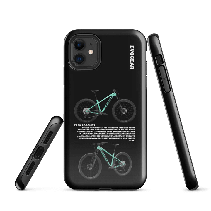 Black Roscoe 7 iPhone Case product image (1)