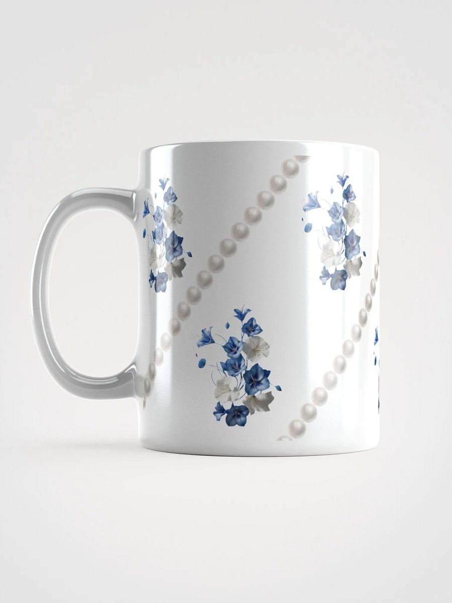White With Blue Flowers Coffee Mug 11oz, 15oz and 20oz product image (6)