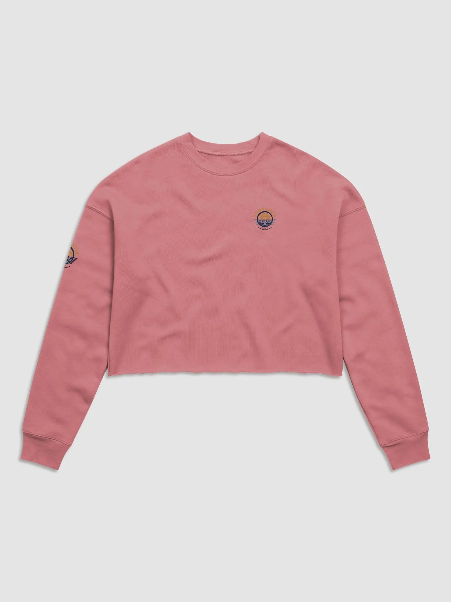TUSD/CSEA Sun & Waves Fleece Crop Sweatshirt product image (35)