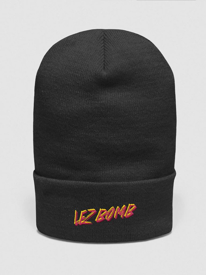 Lez Bomb Beanie Hat product image (1)