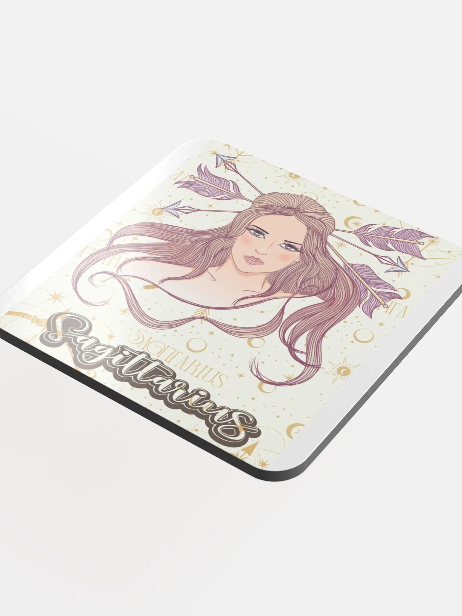 Sagittarius Cork Coaster product image (4)