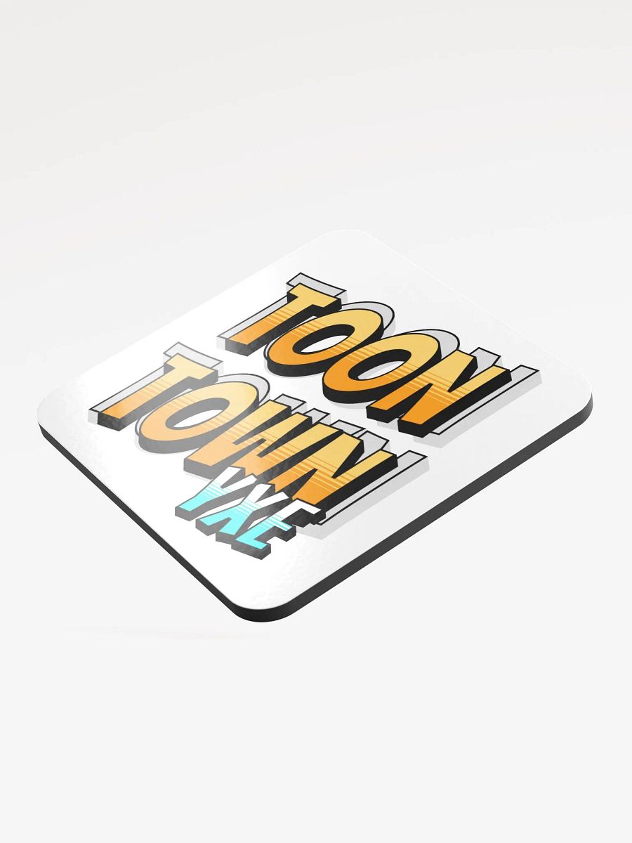 Toon Town YXE Glossed Cork Coaster product image (4)