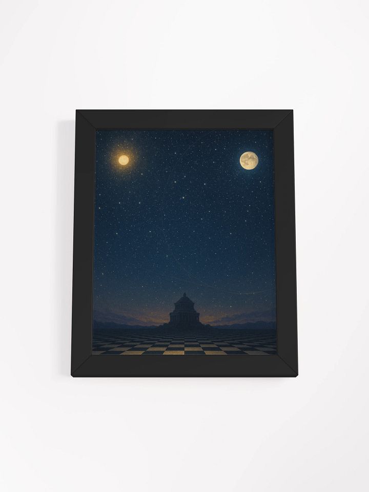 As Above, So Below – Framed Matte Print product image (1)