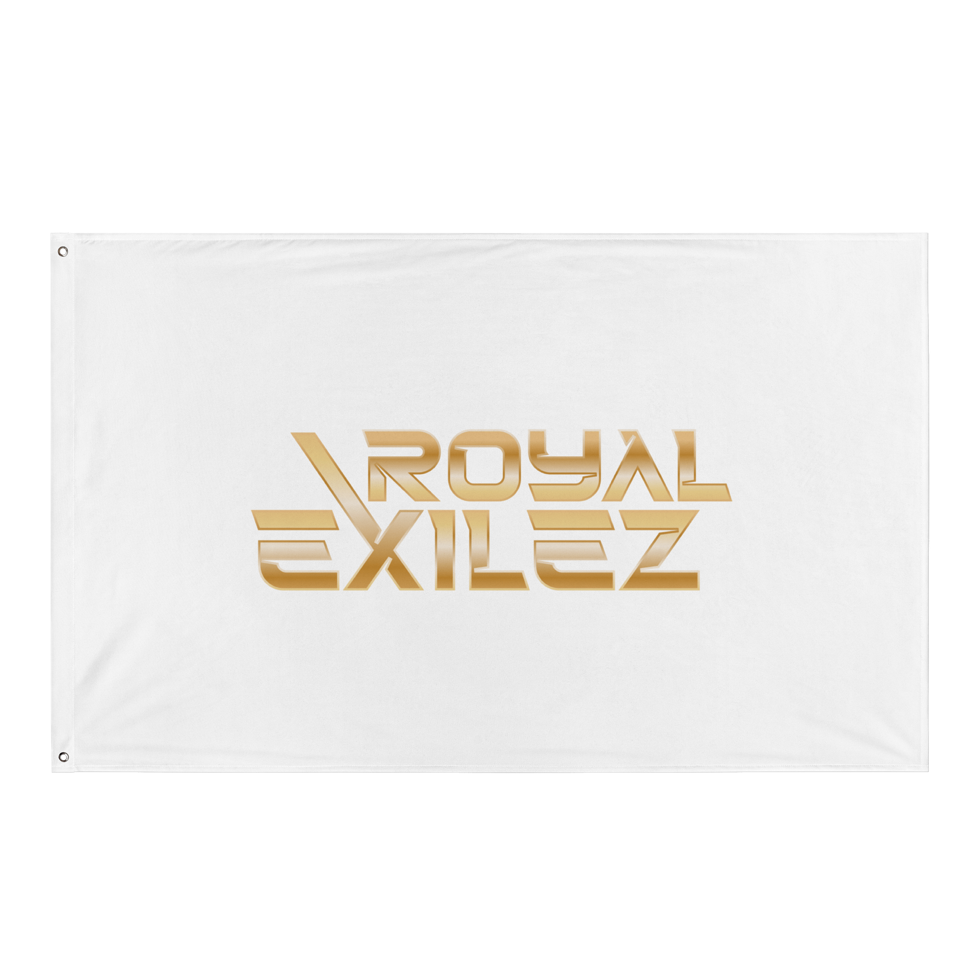 Futuristic Royal Exilez Gold All-Over Flag product image (1)