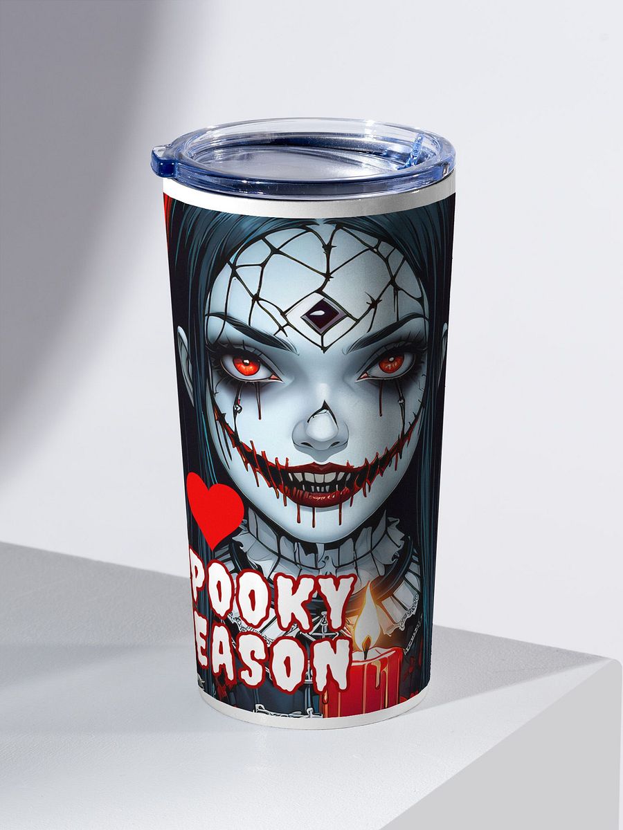 I Heart Spooky Season Halloween 20 oz Tapered Stainless Steel Tumbler product image (3)