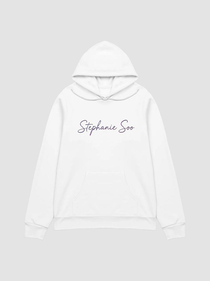 white - females - Bella+Canvas Supersoft Hoodie product image (1)