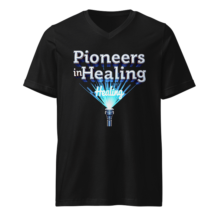 Illuminate the Healing Journey V-Neck Tee product image (1)