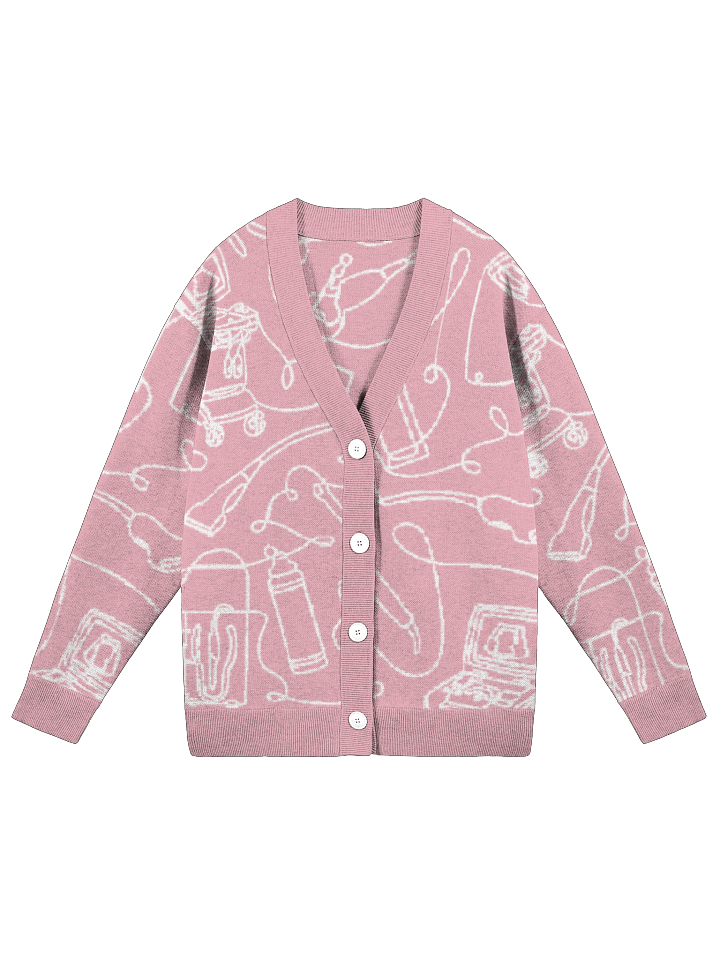 Service Lines (Sonography - Hot Pink Cardigan) product image (5)