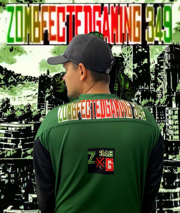 ZombfectedGaming 349 Long Sleeve Sports Jersey product image (2)