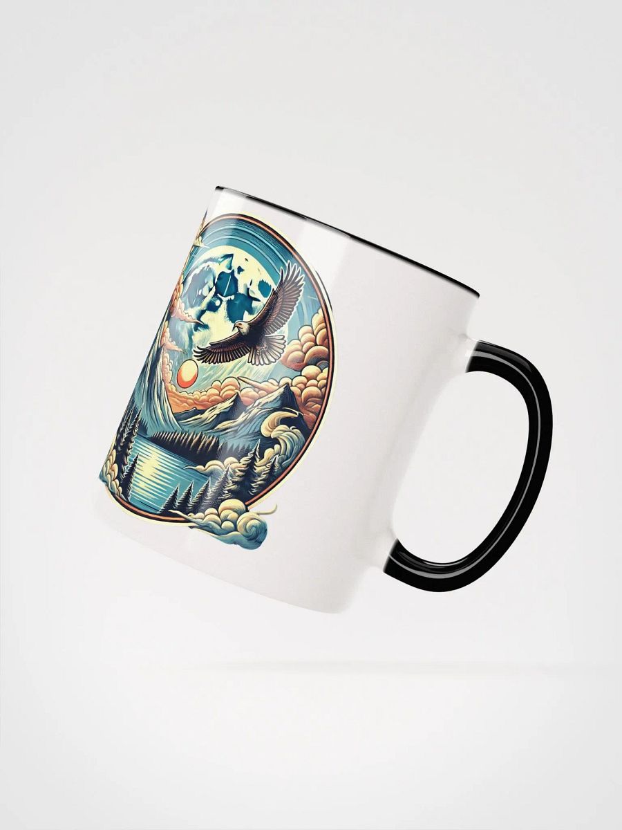 Elegant Ceramic Mug with Vibrant Interior product image (5)