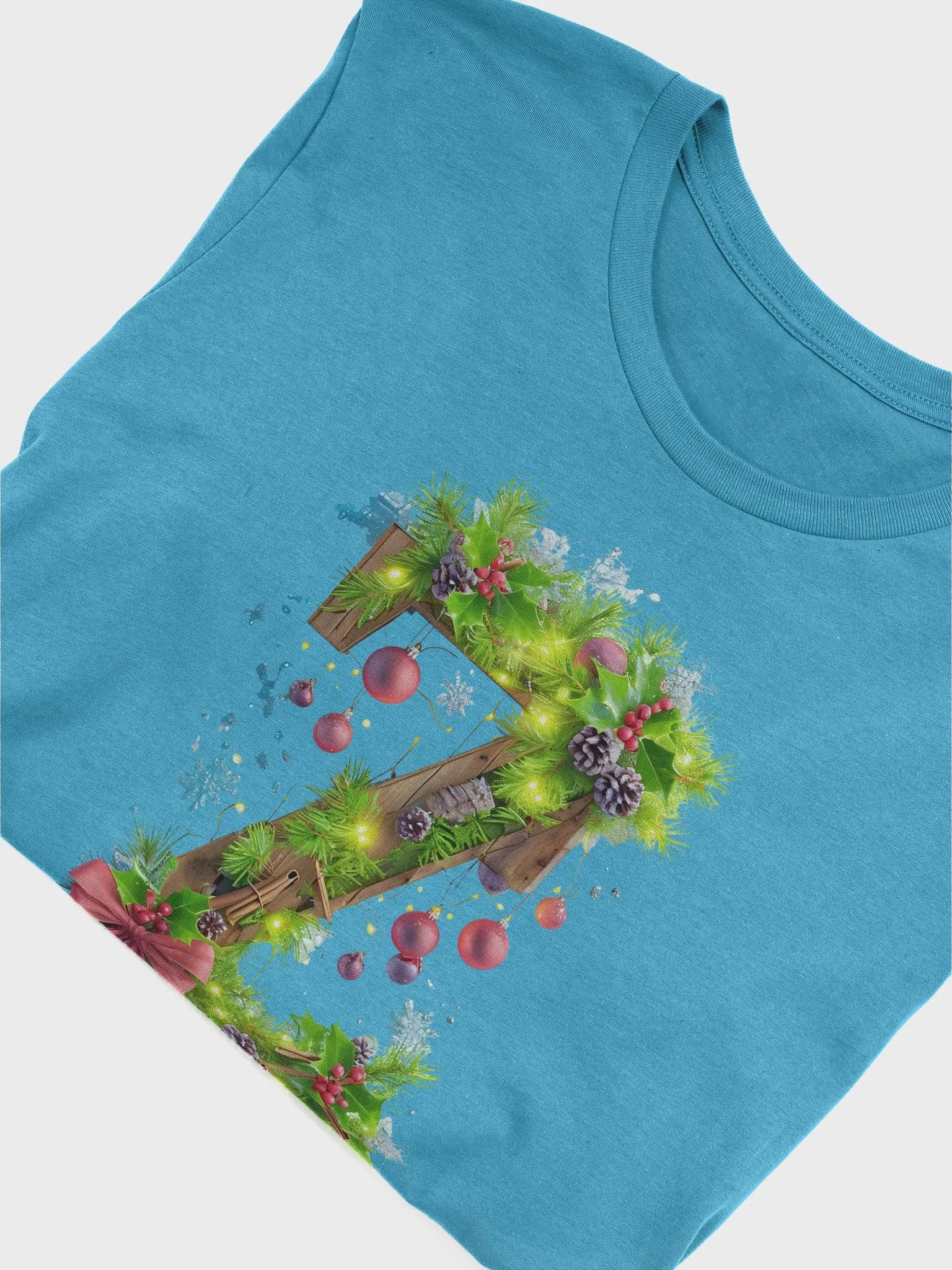 Holiday Wooden Decoration T-Shirt product image (6)