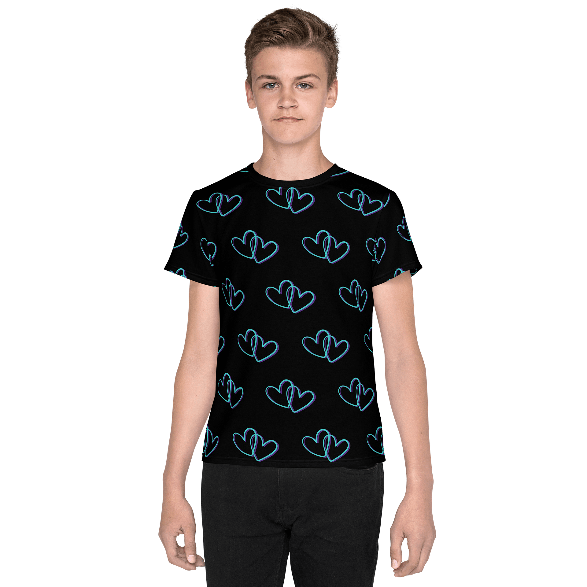 Black Heart Youth Tee product image (1)