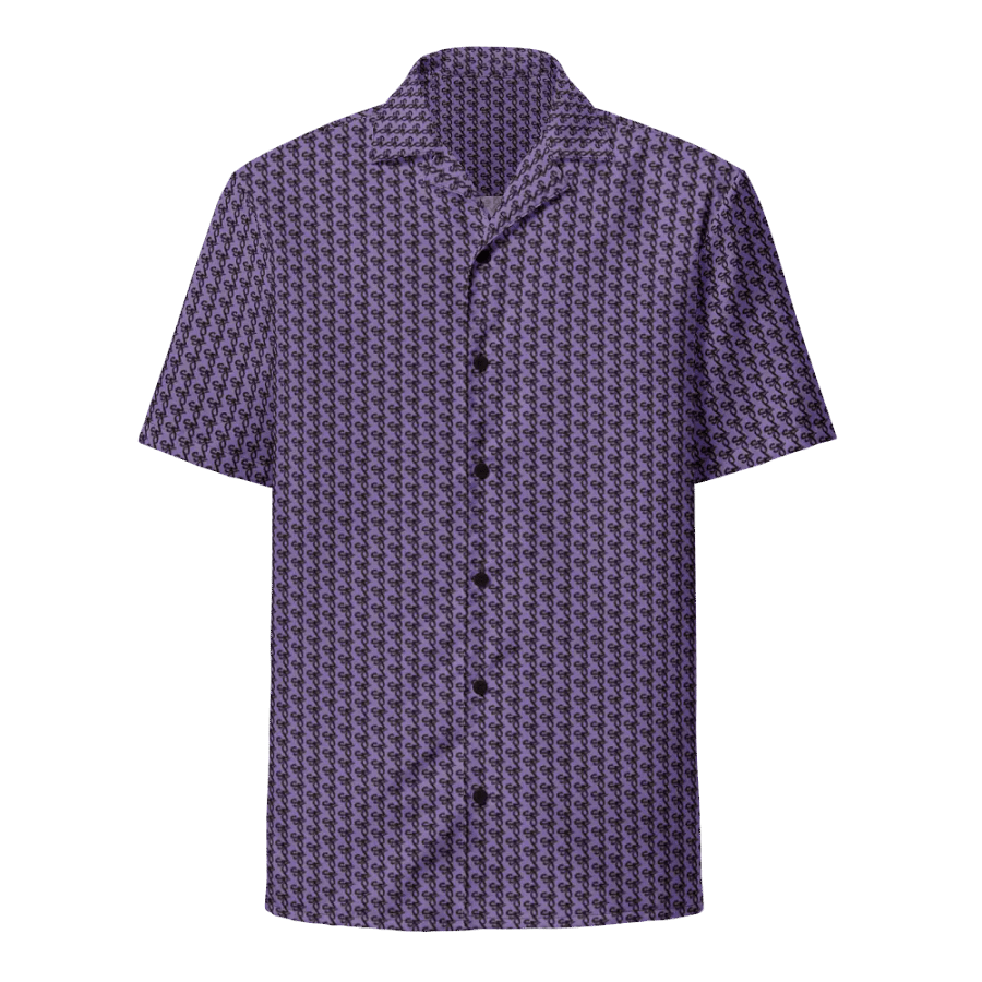 Syn-Stripe Purple/Black Button-Up product image (4)