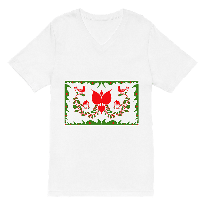 Traditional Hungary V-Neck Tee product image (2)