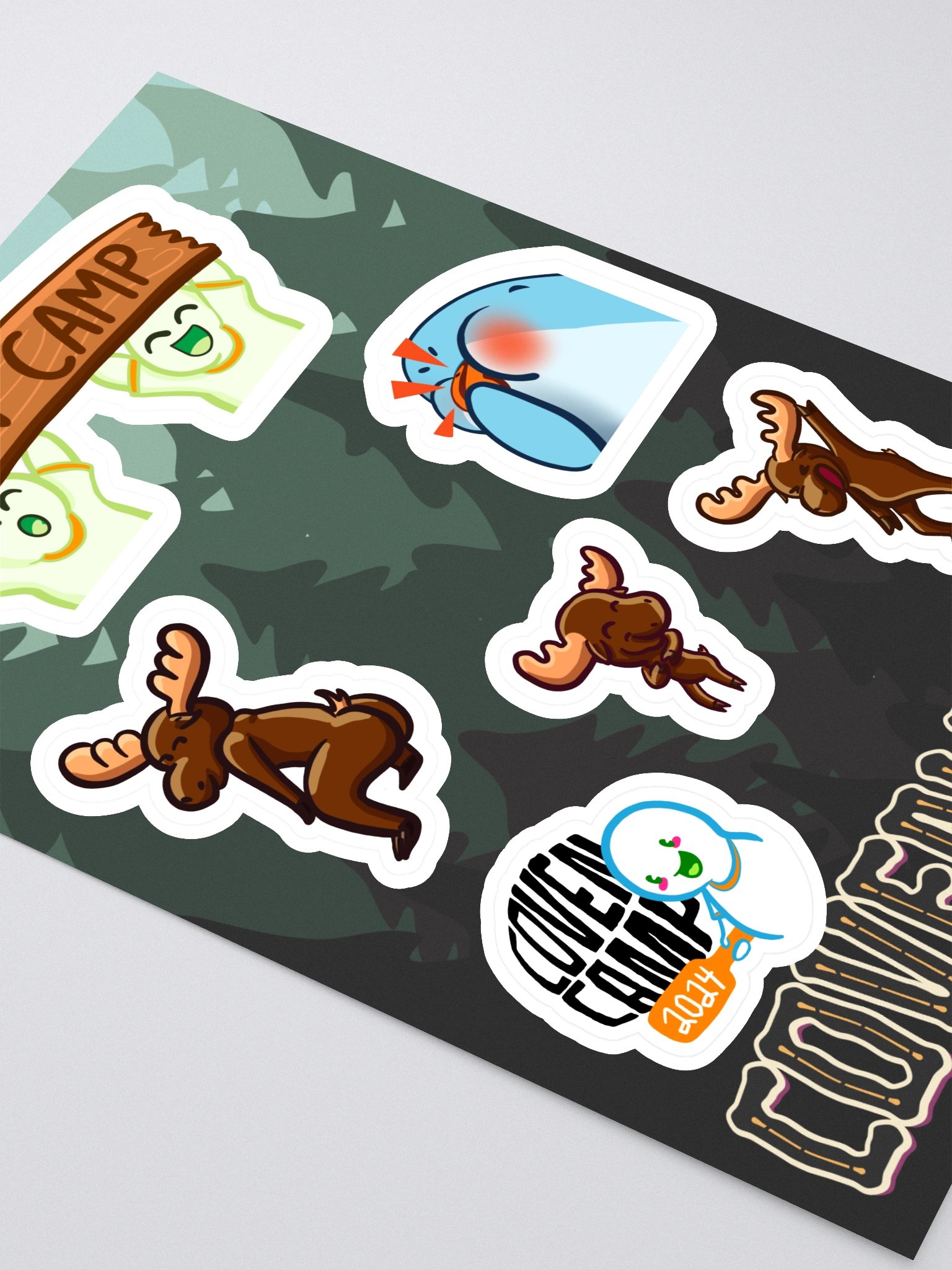 Legacy Coven Camp Sticker Sheet product image (2)