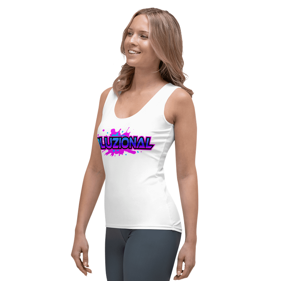 DJ D3LUZIONAL #2 WOMEN'S FITTED TANK product image (3)