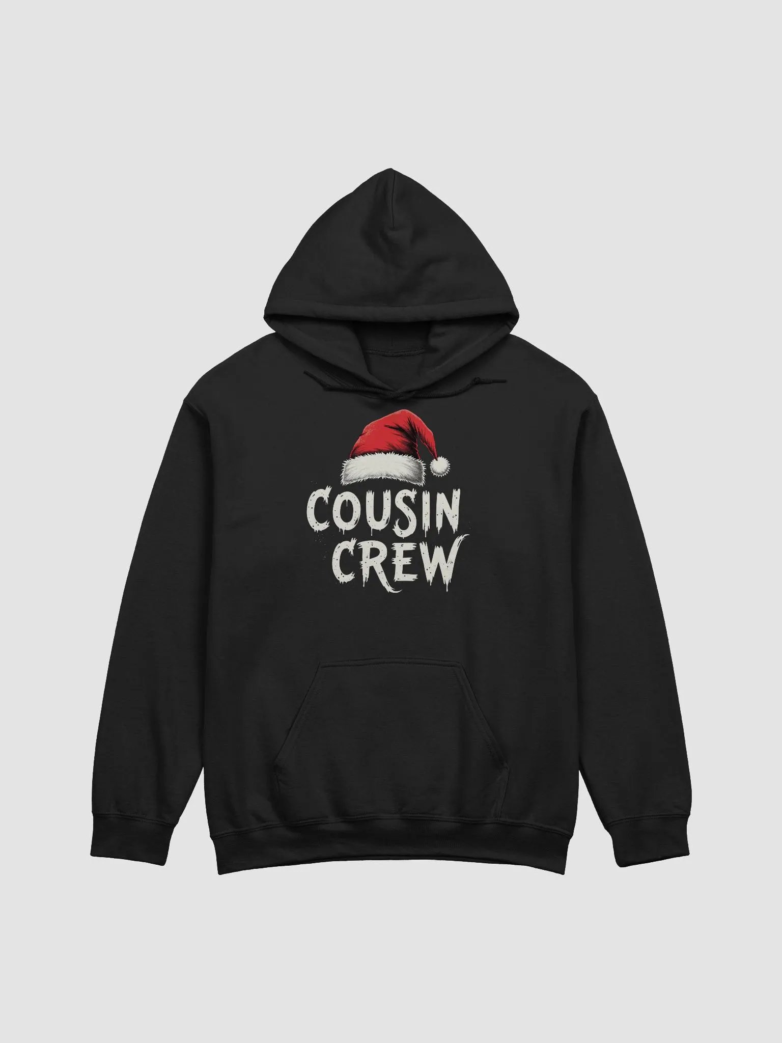 Cousin Crew Santa Hat Hoodie product image (7)