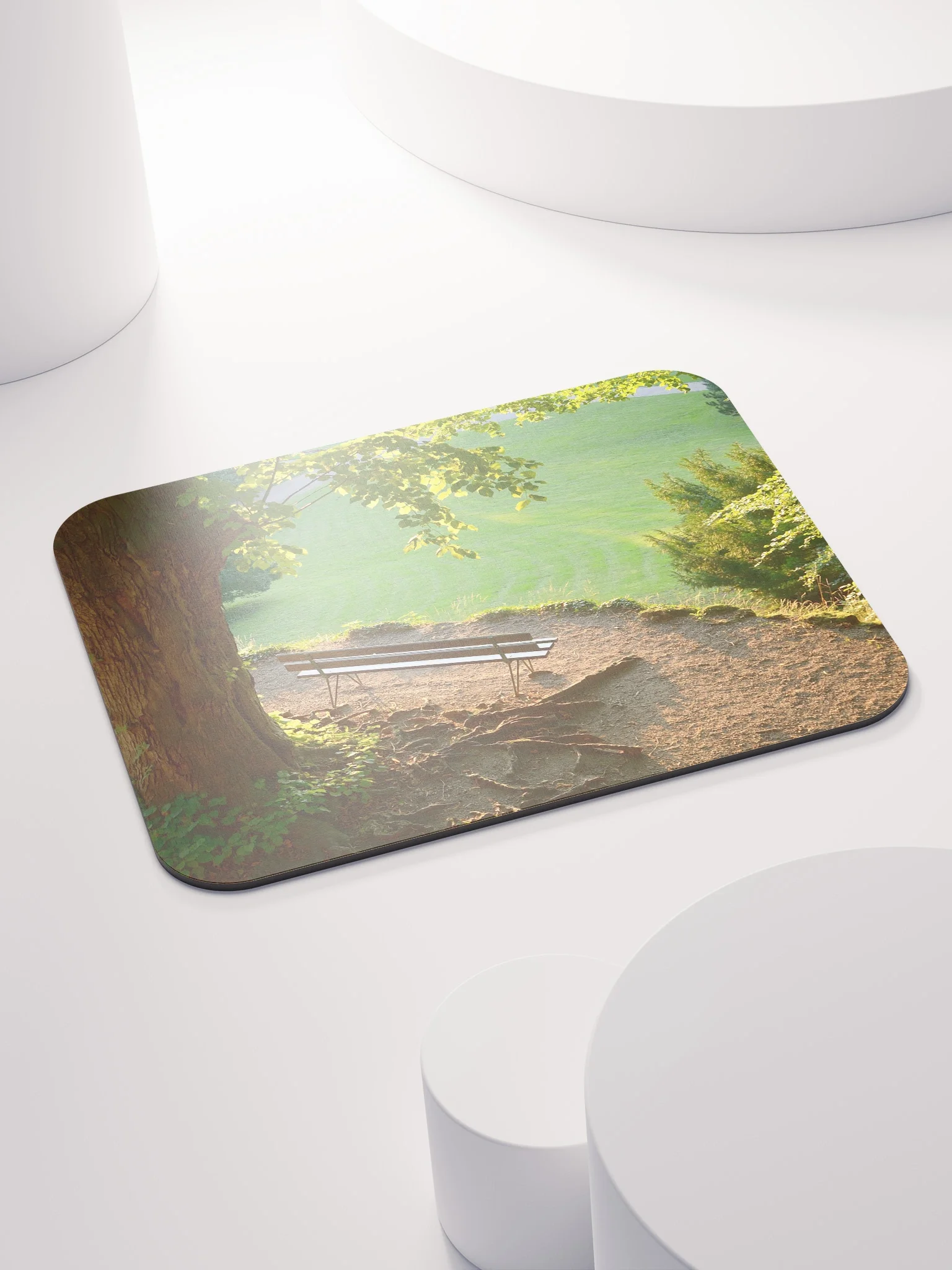 Mauspad - Parkbank unter einem Baum product image (4)