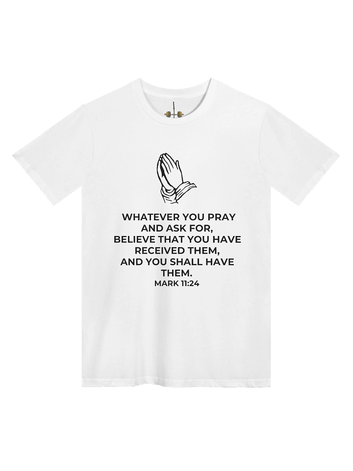 Mark 11:24 Unisex Tee [Dark] product image (1)