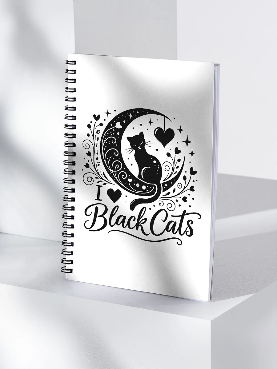 I Love Black Cats Notepad product image (4)