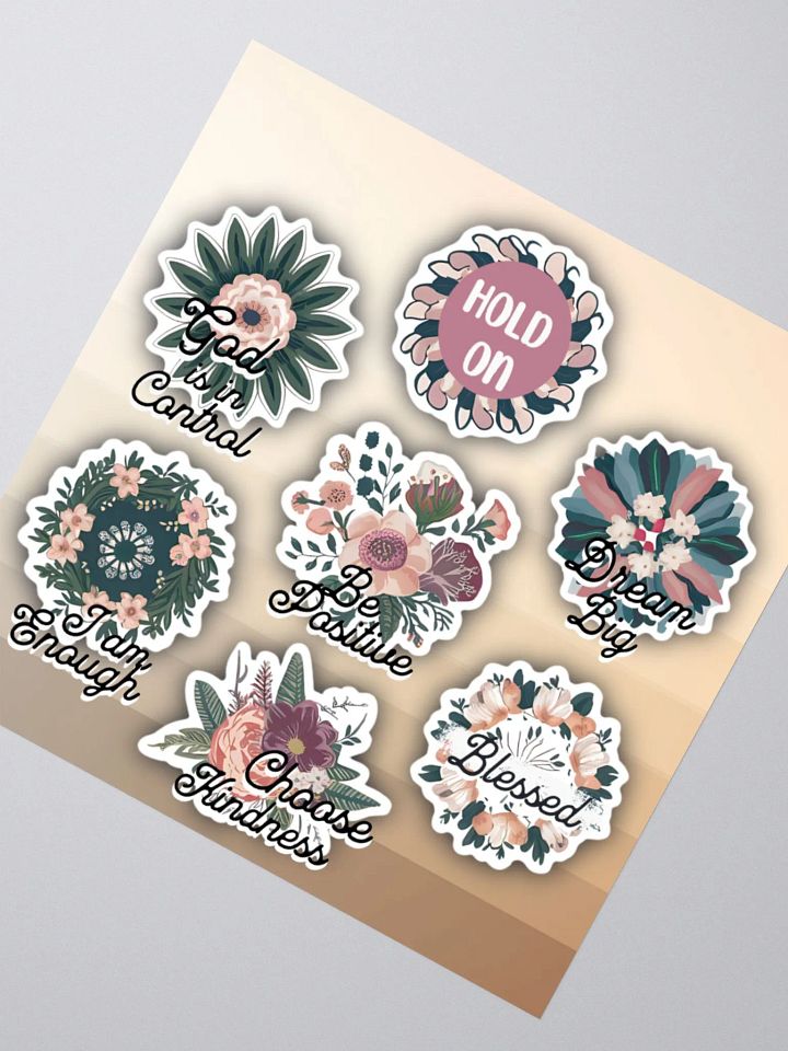 Floral Affirmation Sticker Collection product image (5)