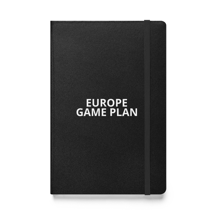 Europe Game Plan – Premium Travel Notebook product image (1)
