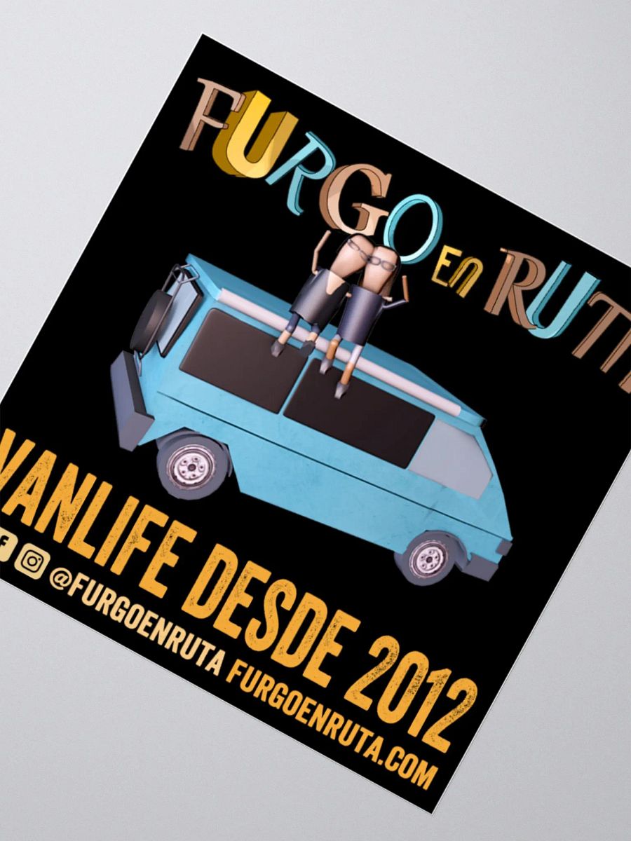 La Pegatina / Sticker de Furgo en ruta product image (2)